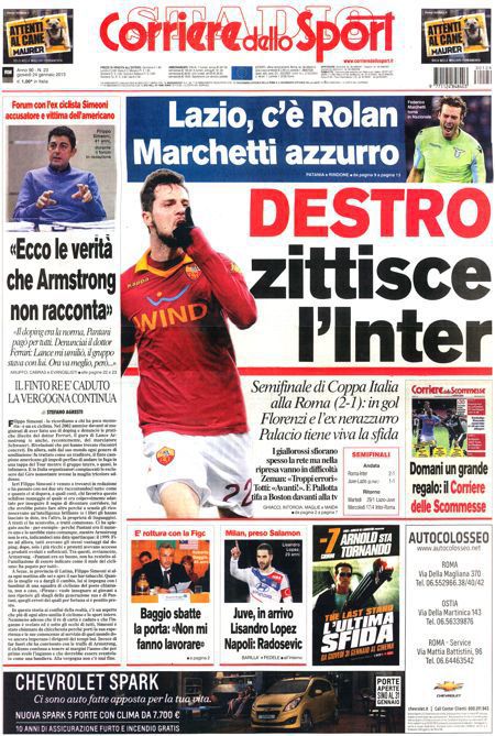 Corriere dello Sport - Simeoni - Armstrong